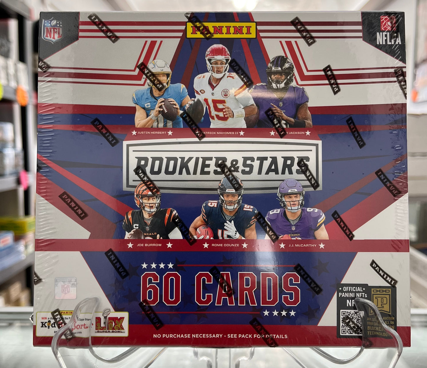 2024 NFL ROOKIES & STARS L0NGEVITY HOBBY BOX- JAYDEN DANIELS & BO NIX RC- 2 NUMBERED HITS- ONLY $89