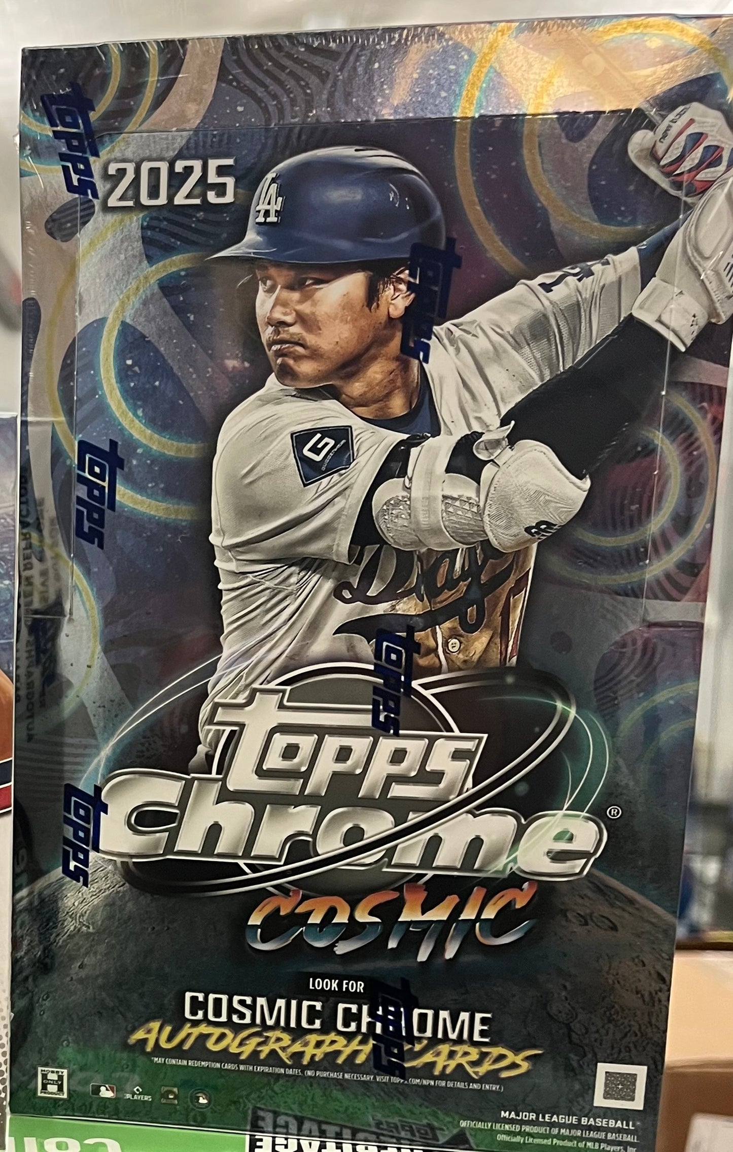 2025 TOPPS COSMIC CHROME BASEBALL SEALED HOBBY BOX- GORGEOUS CARDS- $395