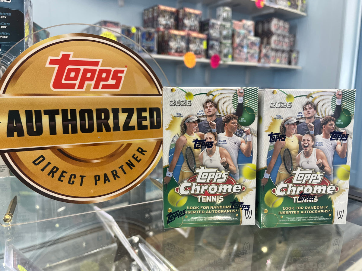 2026 TOPPS CHROME TENNIS SEALED BLASTER BOX LOT OF 2- ONLY $59!