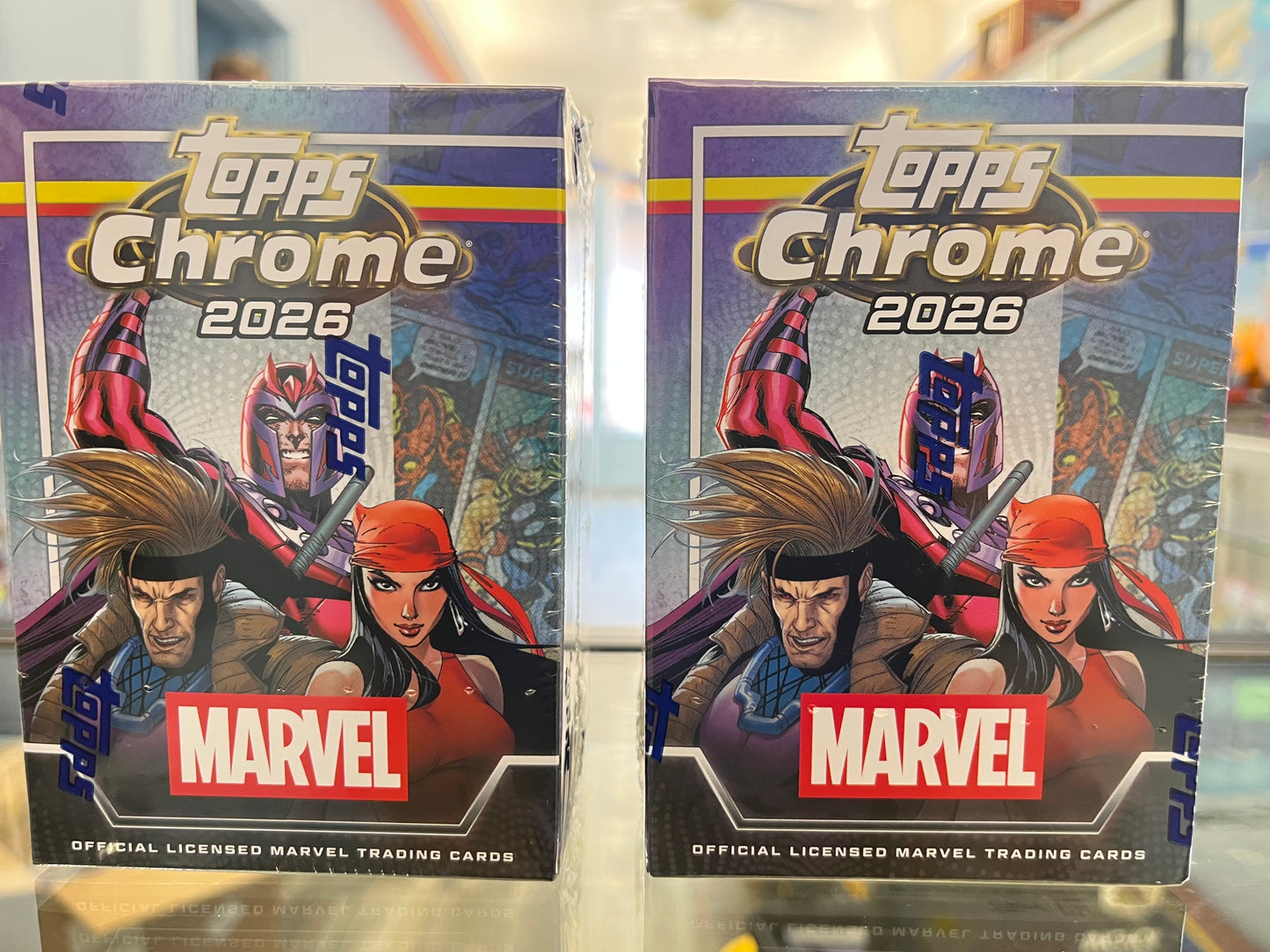 2026 TOPPS MARVEL COMICS CHROME BLASTER 40-BOX SEALED CASE- $1250