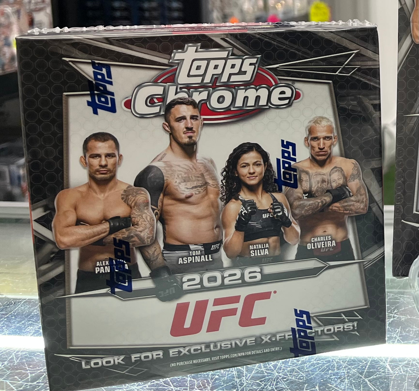 2026 TOPPS CHROME UFC SEALED MEGA BOX W/ MVP BUYBACK! $75