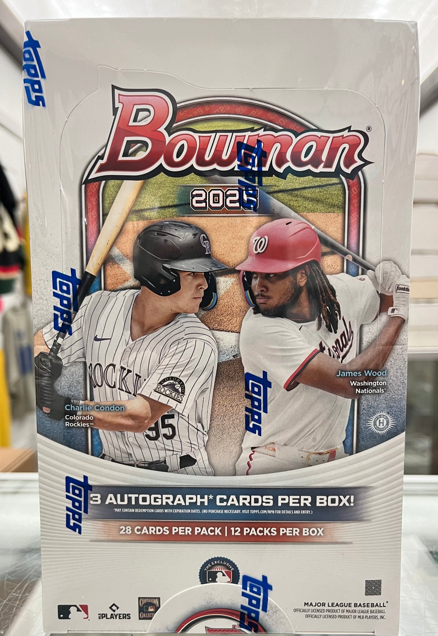 2025 BOWMAN BASEBALL SEALED JUMBO BOX- 3 AUTOS- ONLY $499