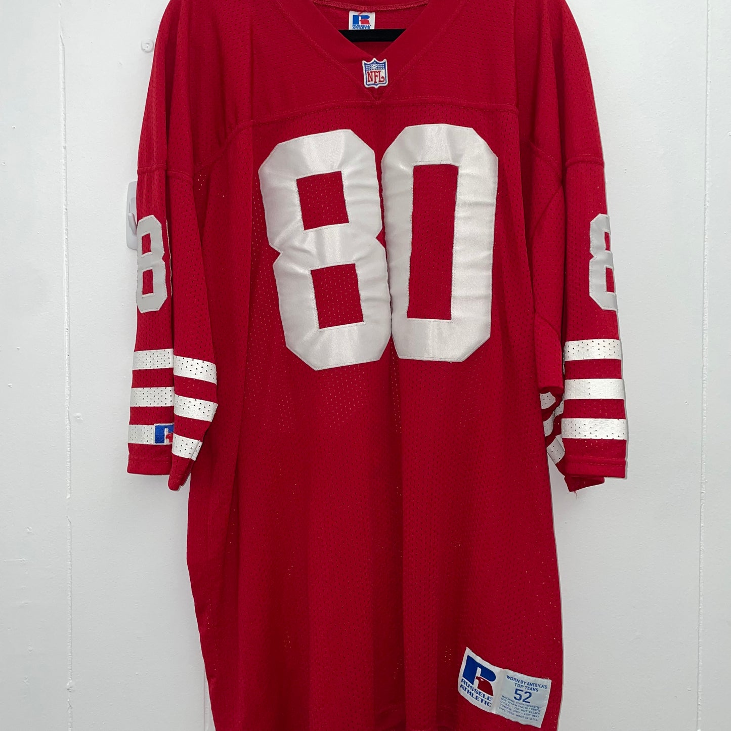 Jerry Rice Signed Auto & Inscribed "HOF 2010" Jersey Tristar AUTH Size 52