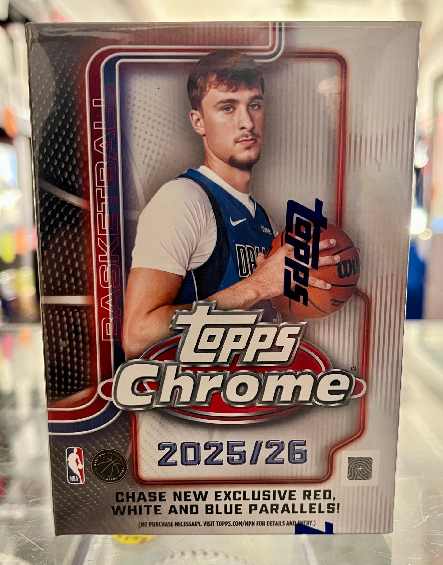 2025 TOPPS CHROME BASKETBALL SEALED BLASTER BOX LOT OF 2 - ONLY $97!