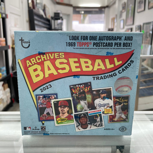 2023 Topps Archive Baseball Hobby COLLECTOR (COOL LUNCH BOX / 10 Packs)