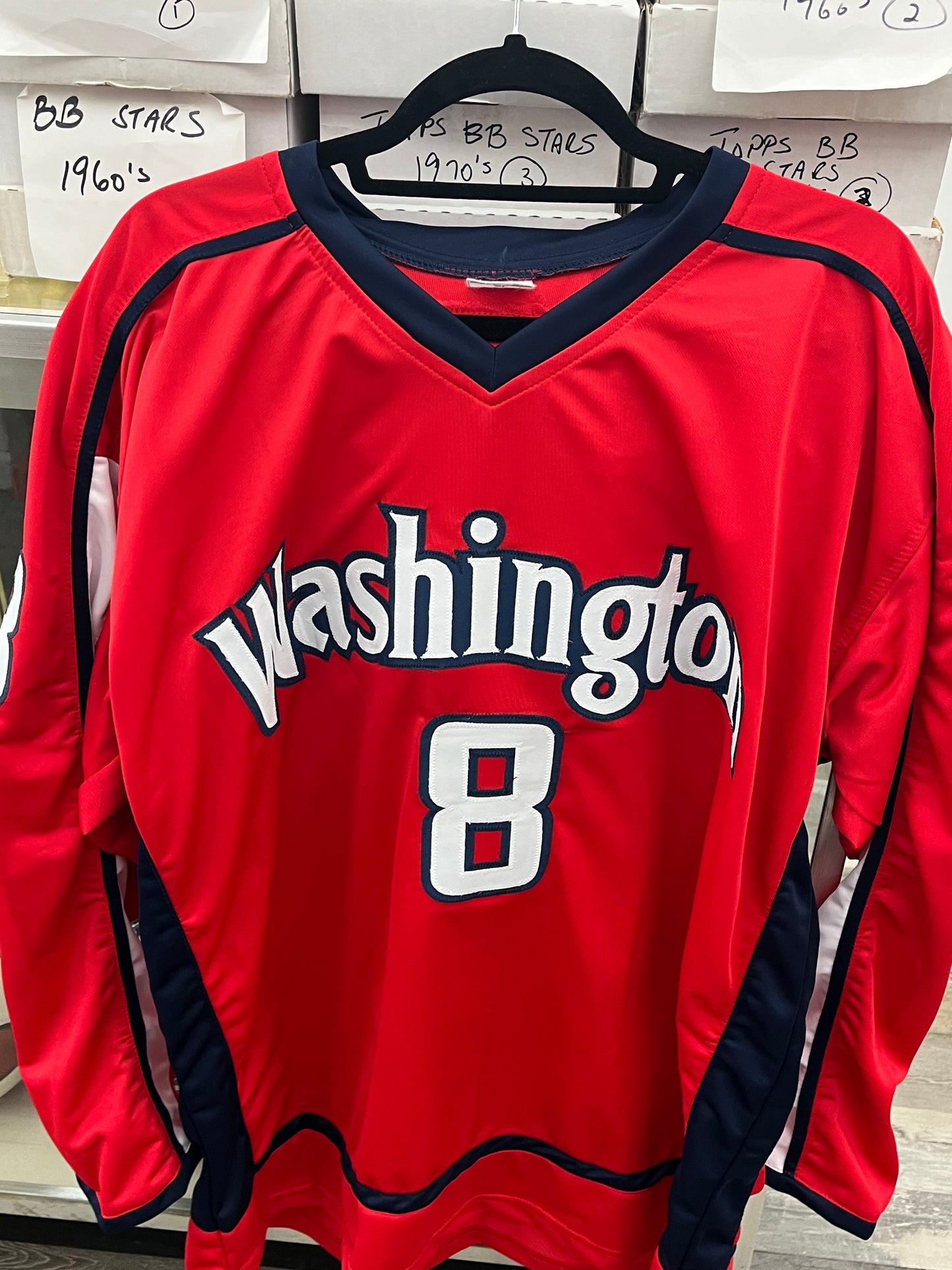 Alexander Ovechkin Signed Auto Hockey Jersey Red Capitals Steiner COA