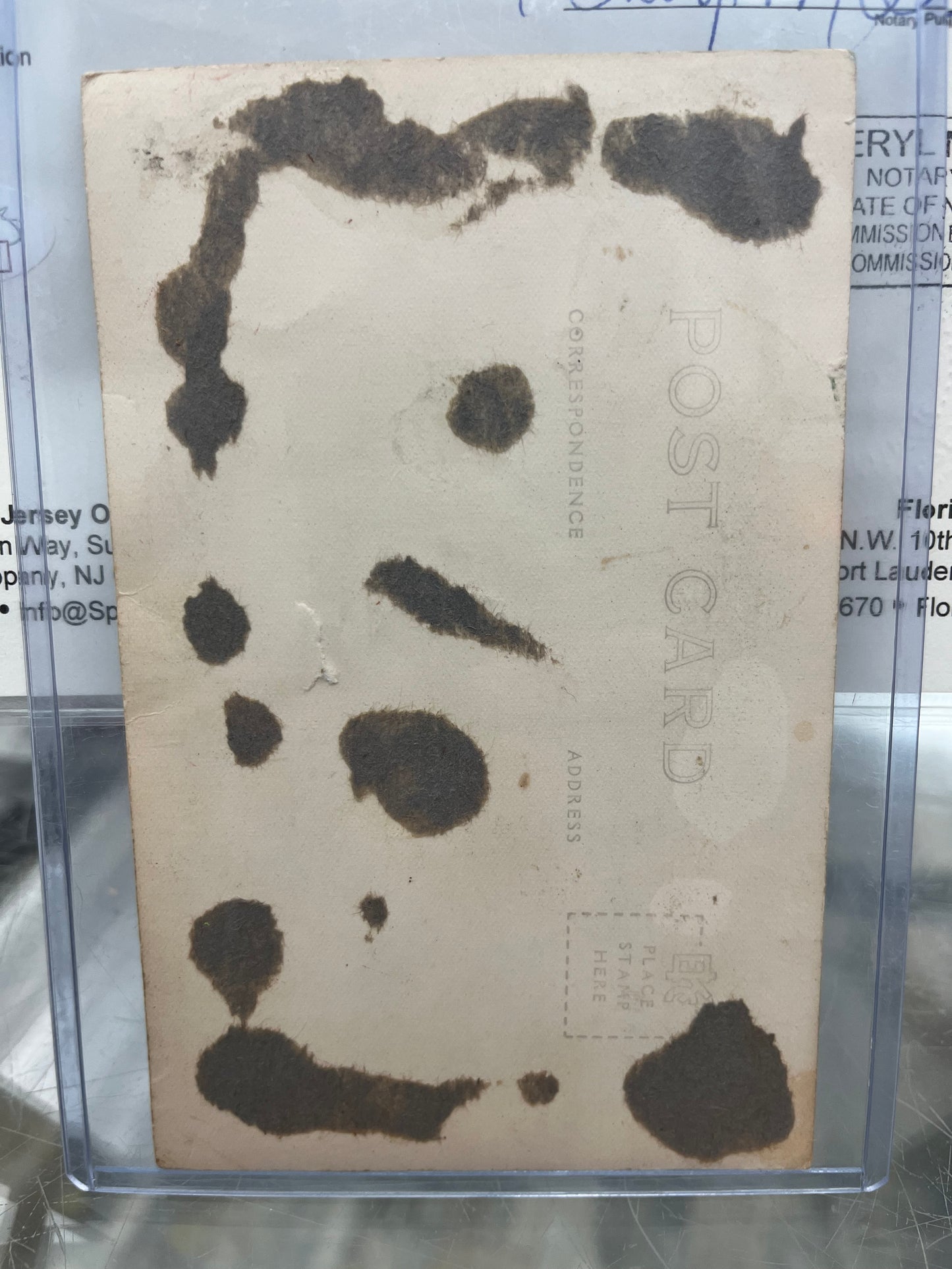 BABE RUTH YANKEES AUTOGRAPHED SIGNED PHOTO POSTCARD FULL JSA LOA- ONE OF THE NICEST RUTH SIGS YOU'LL EVER SEE!