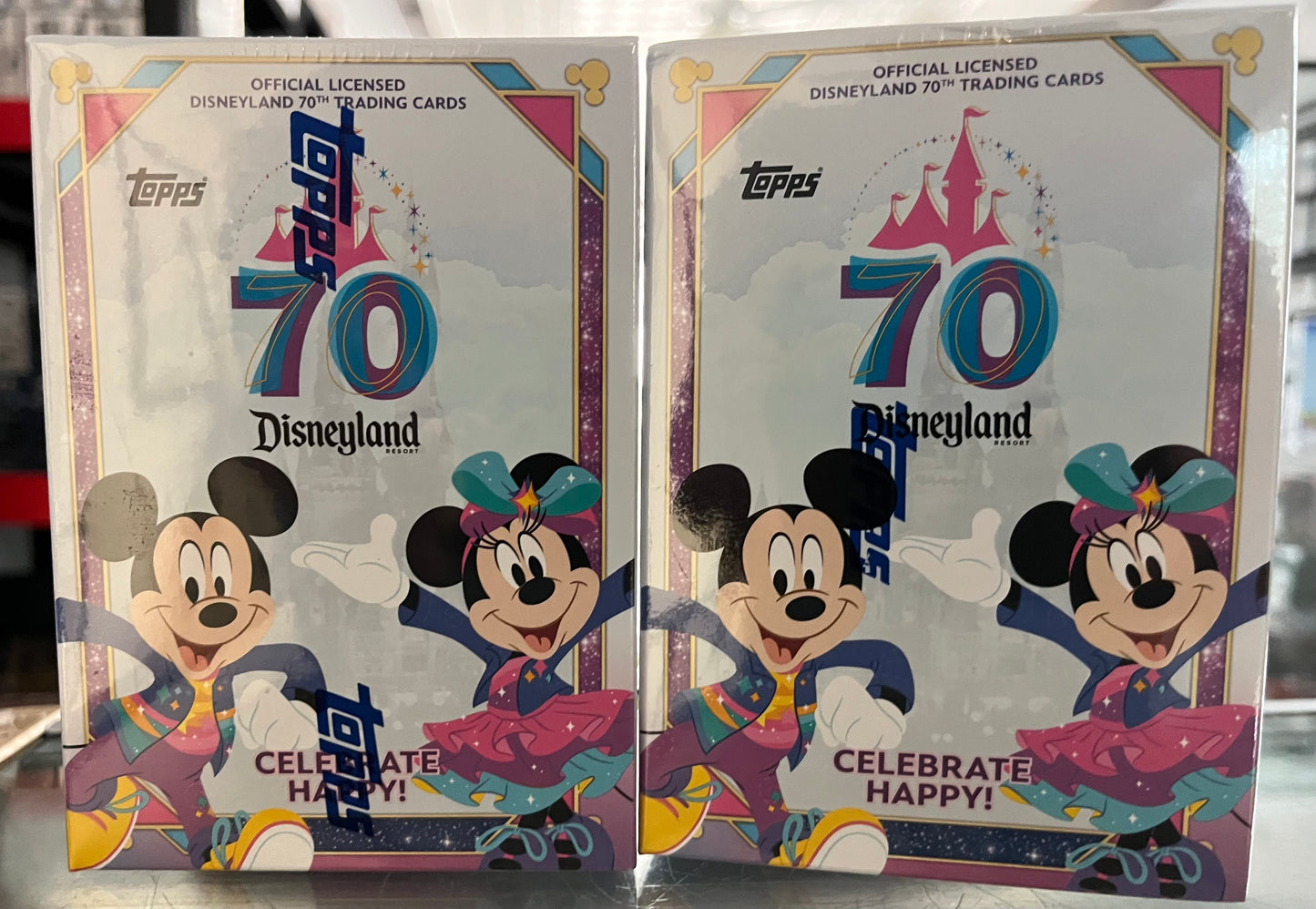 TOPPS 2025 DISNEYLAND 70TH ANNIVERSARY 7-PACK BLASTER 40-BOX SEALED CASE - $795