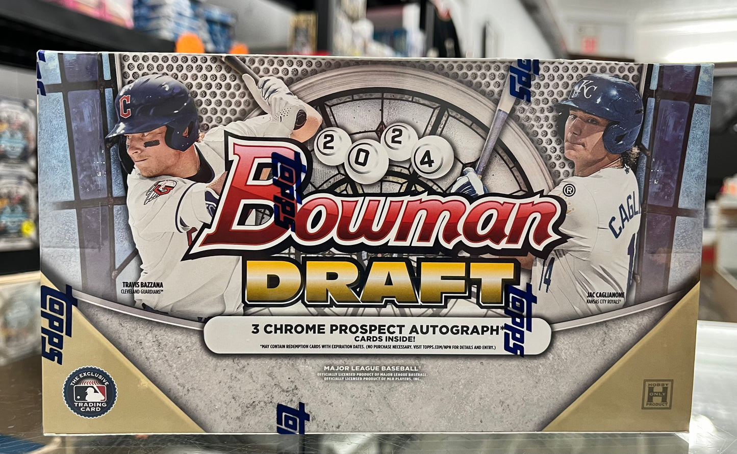 2024 BOWMAN DRAFT BASEBALL JUMBO HOBBY BOX 3 AUTOS  CRAZY LOW PRICE OF $449