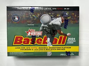 2024 Topps Heritage baseball "Giant" Monster Box- like a MEGA. BLOWOUT PRICE!