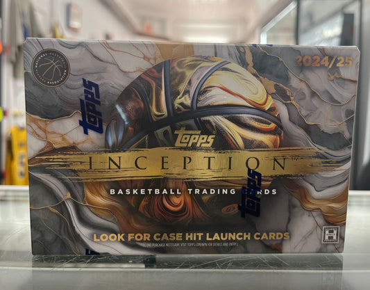 2024 TOPPS BASKETBALL NBA INCEPTION SEALED HOBBY BOX W/ 2 AUTOS ONLY $129!!