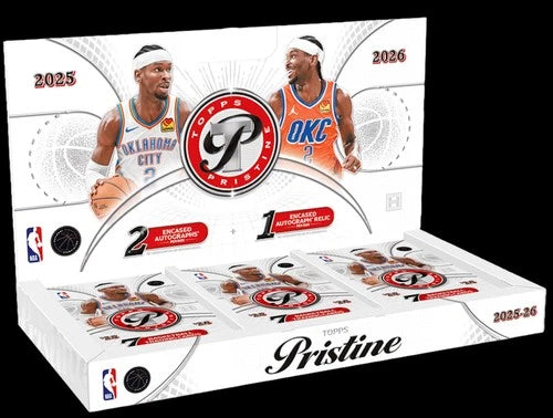 2025-26 TOPPS PRISTINE NBA BASKETBALL SEALED HOBBY BOX W/ 2 AUTOS- COOPER FLAGG RC?- $1125 DELIVERED
