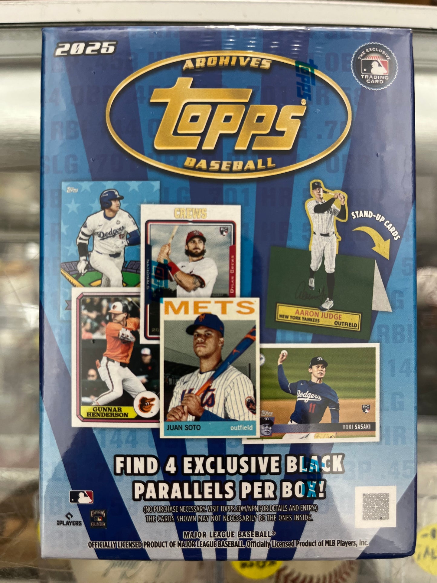 2025 TOPPS BASEBALL ARCHIVES SEALED BLASTER CASE w/ 40 BOXES- only $895!