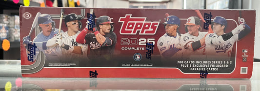 2025 TOPPS BASEBALL COMPLETE SEALED FACTORY SET- GREAT GIFT FOR $55