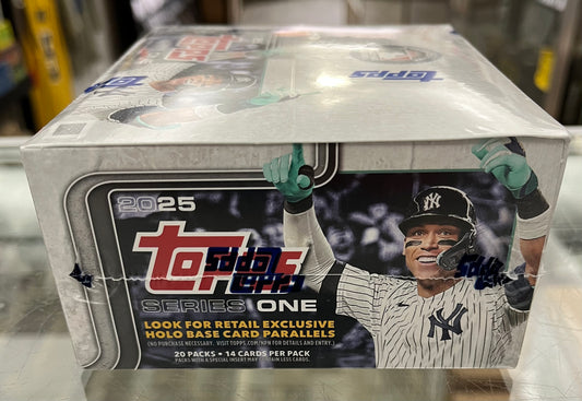 2025 TOPPS SERIES 1 BASEBALL SEALED RETAIL BOX- 24 PACKS- ONLY $79!