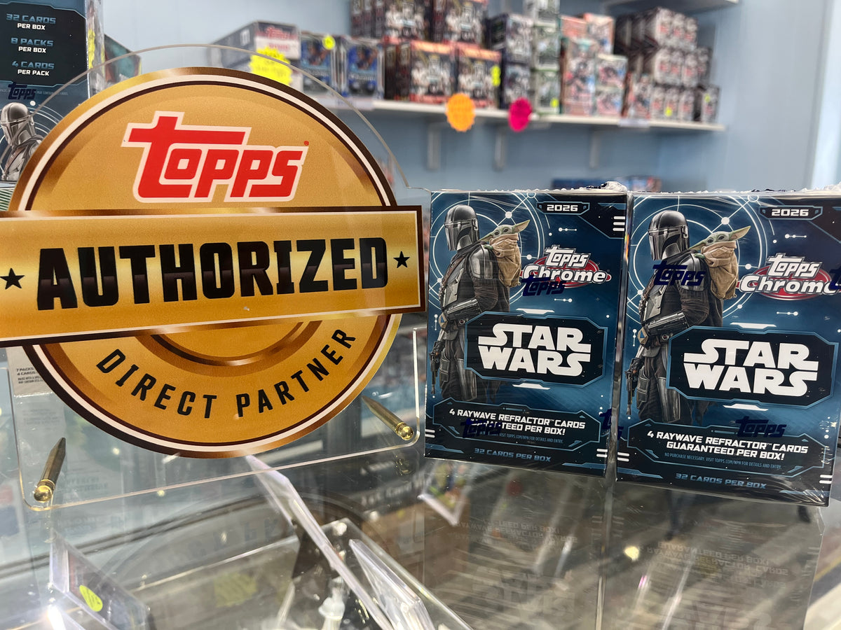 2026 TOPPS CHROME STAR WARS BLASTER BOX LOT OF 2 ONLY $59!