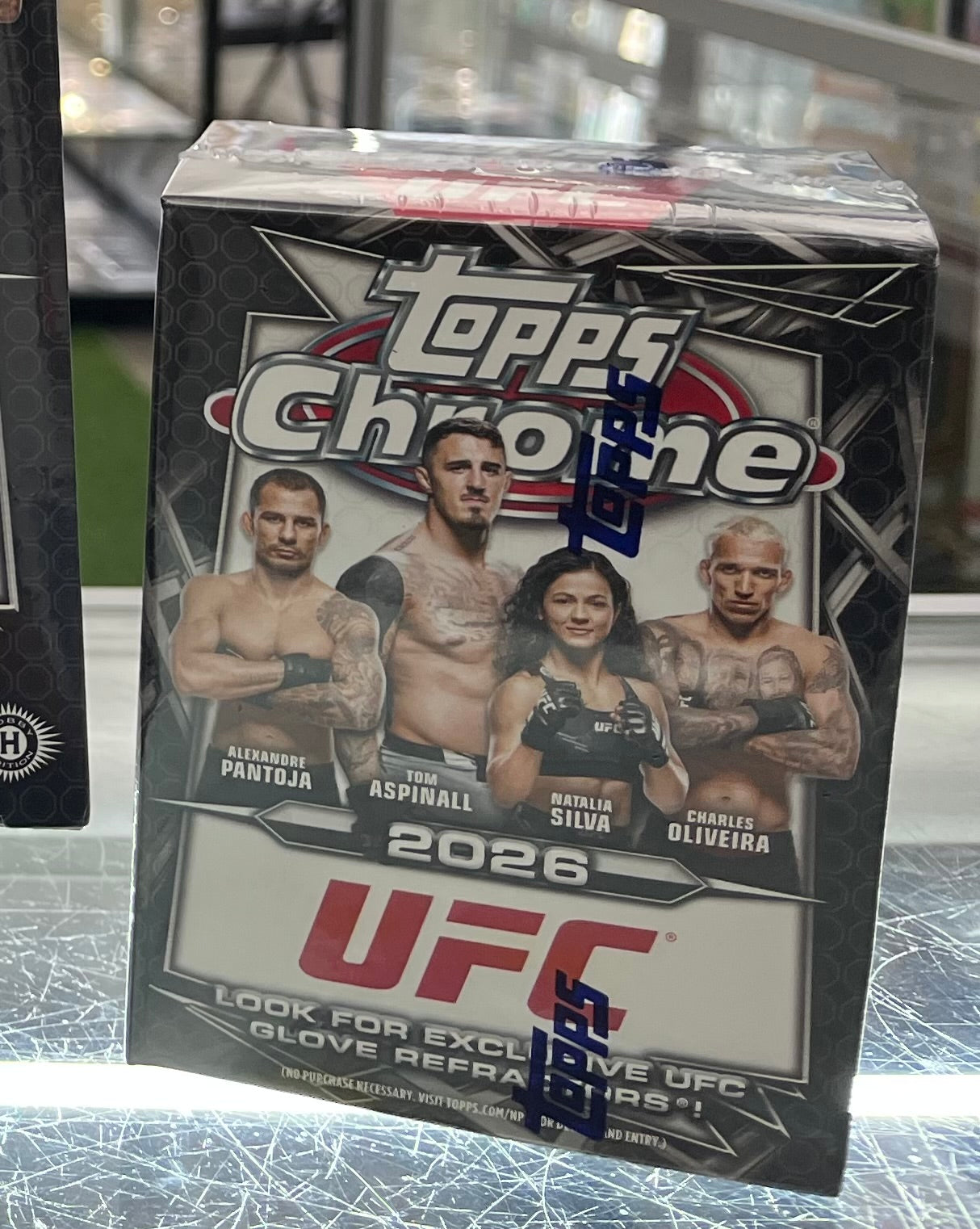 2026 TOPPS CHROME UFC SEALED BLASTER BOX LOT OF 3 W/ MVP BUYBACK! ONLY $87
