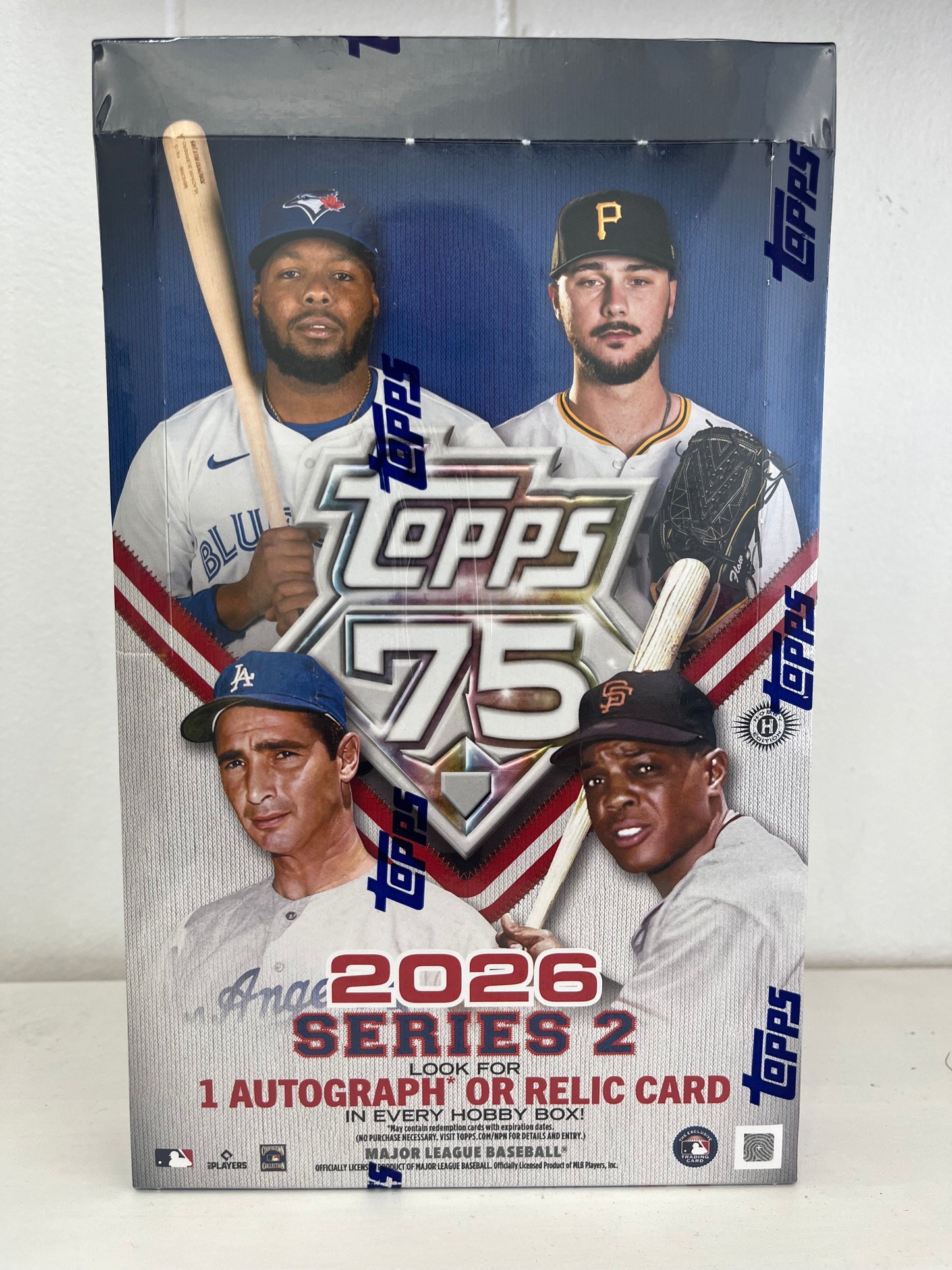 2026 TOPPS BASEBALL SERIES 2 SEALED HOBBY BOX- 1 HIT- ONLY $167