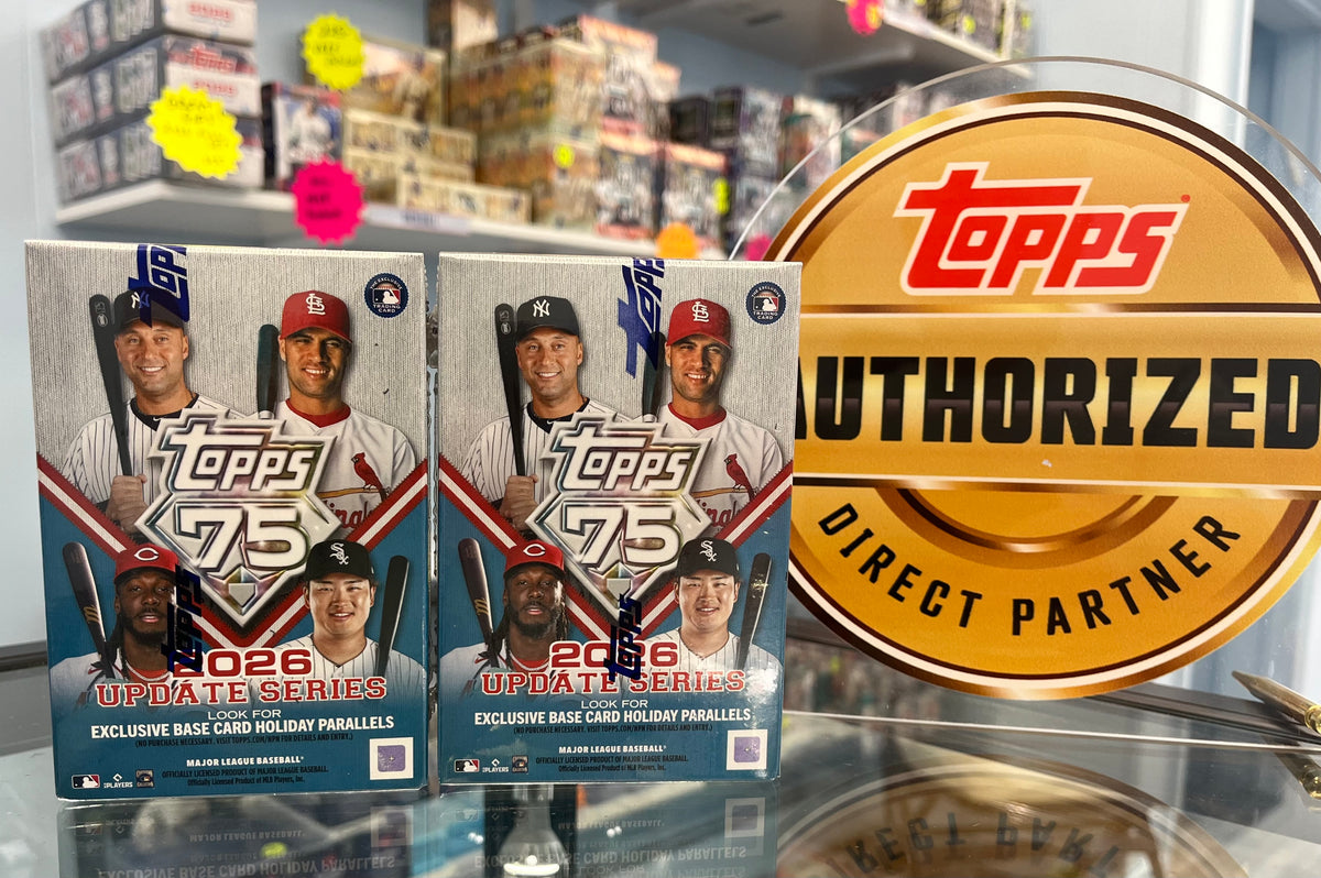 2026 TOPPS BASEBALL UPDATE SERIES SEALED BLASTER BOX LOT OF 2- 144 CARDS! ONLY $53