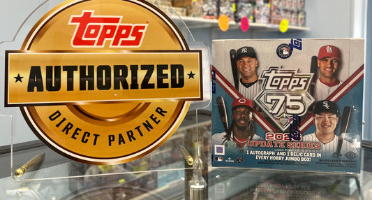 2026 TOPPS BASEBALL UPDATE SERIES SEALED JUMBO BOX W/ 2 HITS & 2 FOIL PACKS- $299