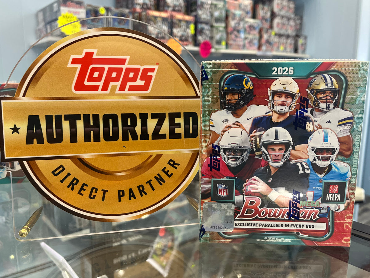 2026 TOPPS NFL BOWMAN FOOTBALL CARDS SEALED MEGA FUN BOX - $79