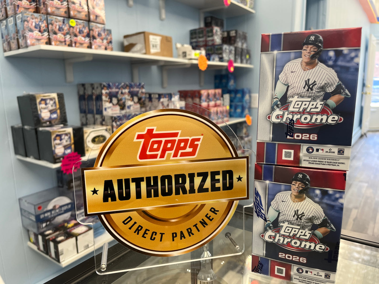 2026 TOPPS CHROME BASEBALL SEALED BLASTER BOX LOT OF 2- MVP BUYBACK ! only $79
