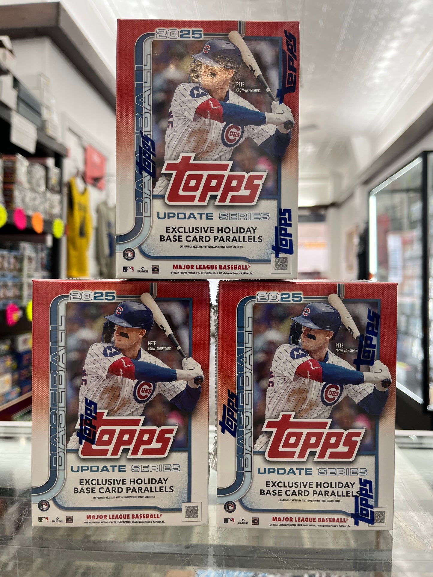 2025 TOPPS BASEBALL UPDATE BLASTER BOX LOT OF 3- ONLY $63!