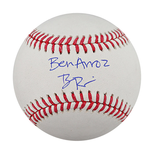 Ben Rice signed baseball with Steiner COA