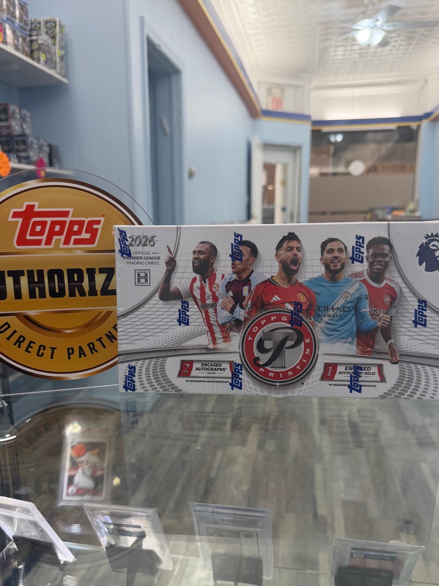 2025-26 TOPPS PRISTINE EPL PREMIERE LEAGUE SOCCER HOBBY BOX w/3 AUTOS ! $479