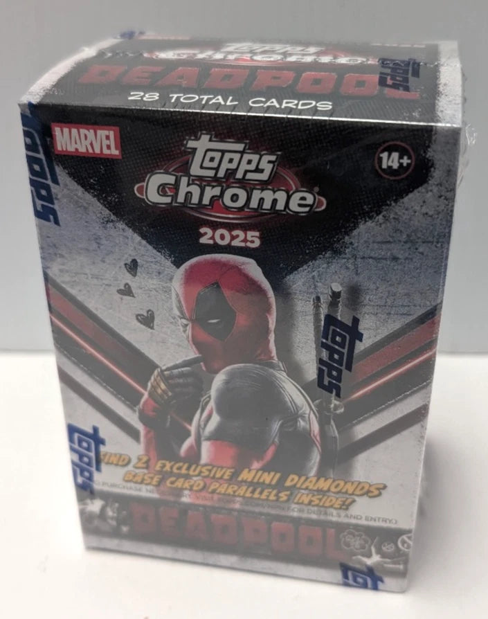 2025 TOPPS CHROME DEADPOOL Value Blaster SEALED 40-BOX CASE MARVEL X-Men - only $1,279