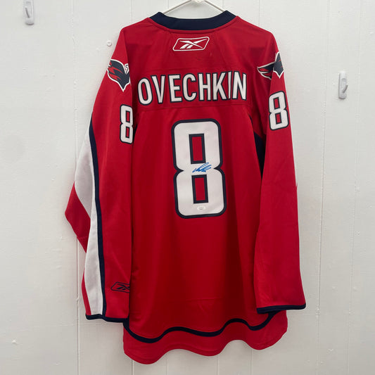 Alexander Ovechkin Signed Auto Jersey Red Capitals Authentic CCM JSA AUTH