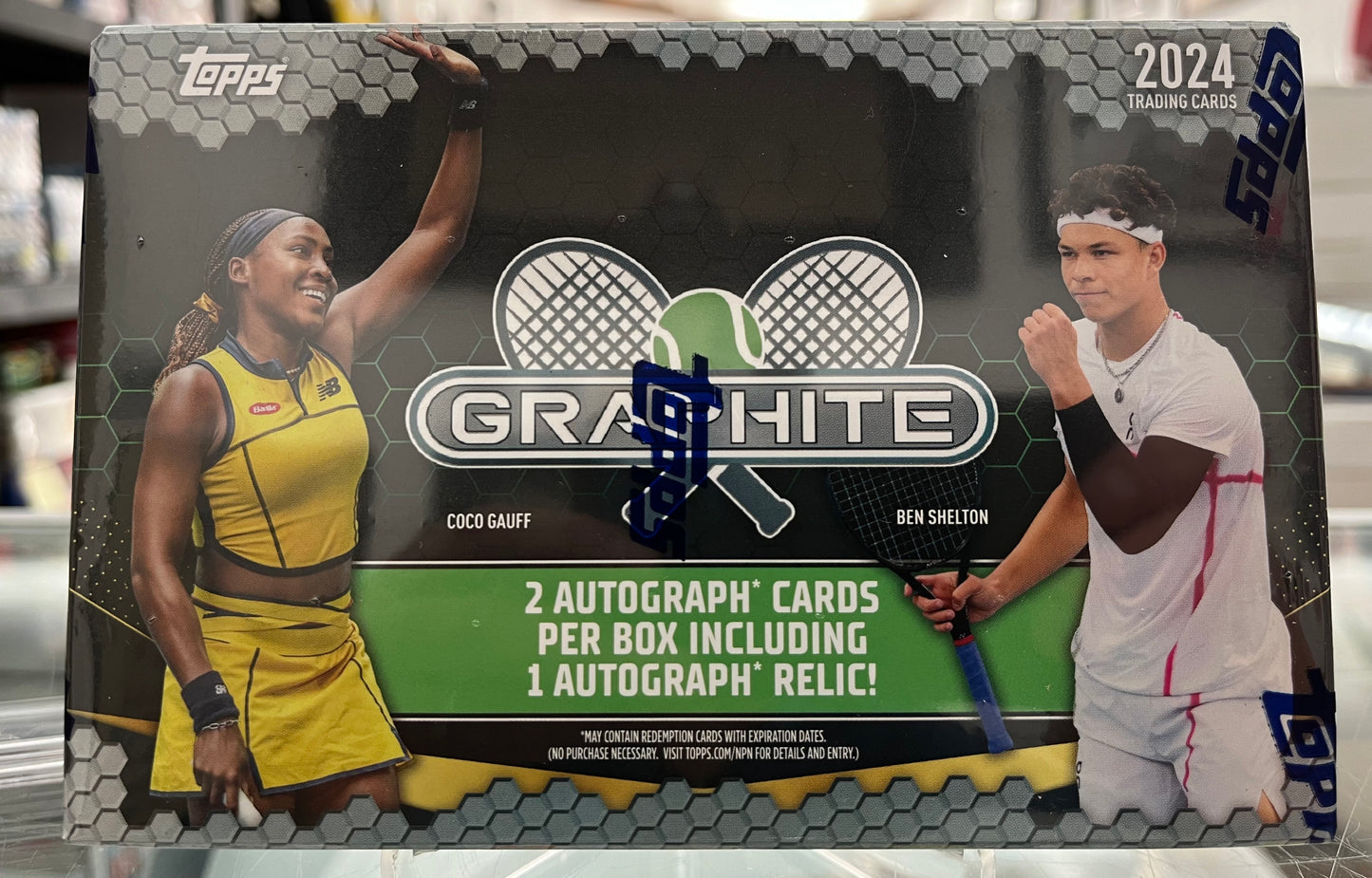 2024 TOPPS GRAPHITE TENNIS SEALED HOBBY BOX- 2 AUTOS & LOADED! CRAZY LOW PRICE ONLY $118