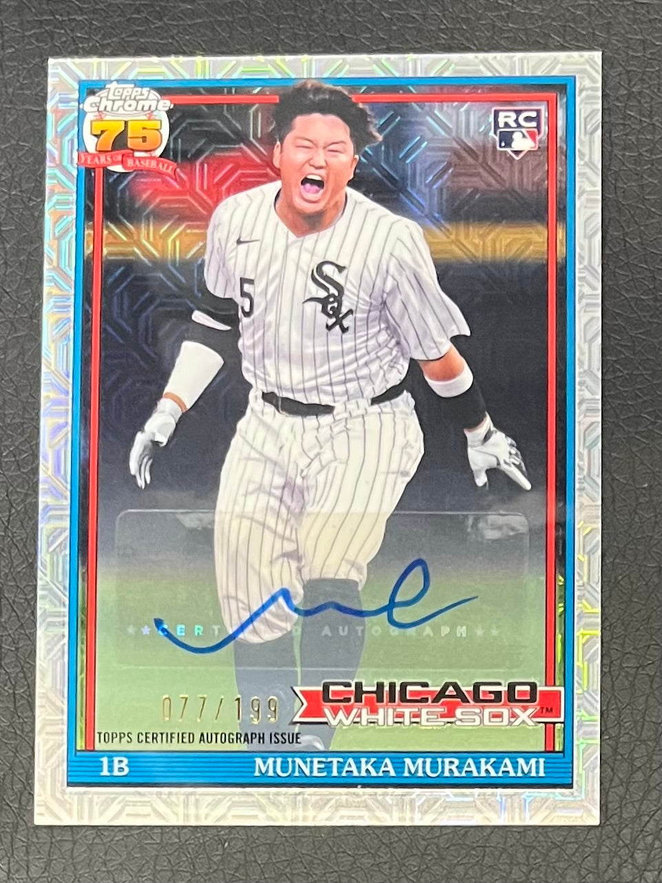 2026 TOPPS BASEBALL MUNETAKA MURAKAMI WHITE SOX SIGNED AUTO SILVER PACK MOJO RC /199 MINT WOW!! - $995