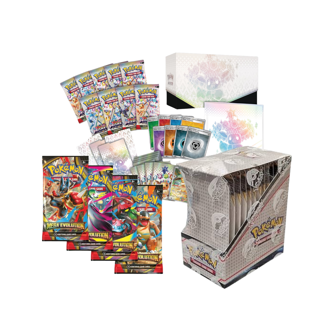 Pokémon trading card products in stock