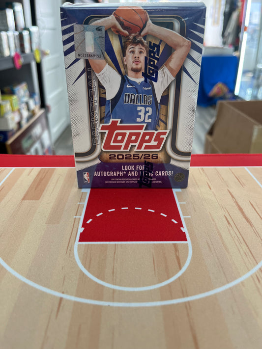 2025-26 TOPPS NBA SEALED BLASTER BOX LOT OF 2 CRAZY HOT!! AUTOS OF LEBRON? STEPH? ONLY $68