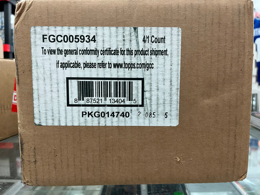 2024 TOPPS UFC ROYALTY SEALED HOBBY CASE- 4 BOXES OF CRAZY HITS!!- YOURS FOR $3500