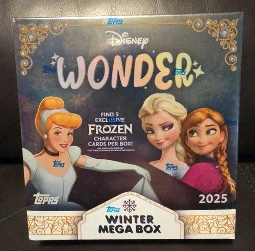 2025 DISNEY WONDER SEALED MEGA BOX- PERFECT FOR KIDS!!- FROZEN- ONLY $42
